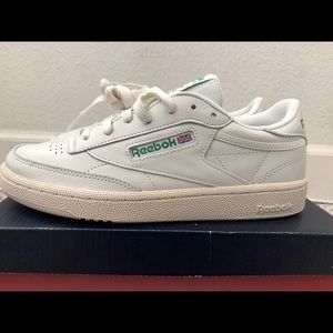Reebok Club C 85 Vintage Trainers Size 8